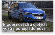 Prodej nových a ojetých vozů z pohodlí domova